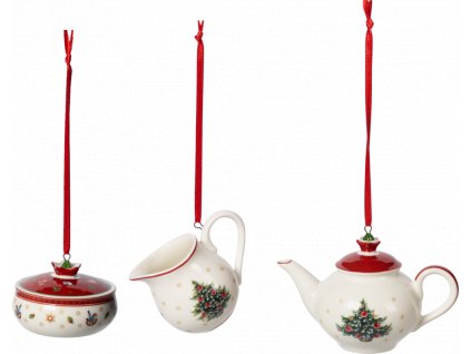 Villeroy & Boch Toy's Delight Decoration ozdoby kávová sada 3 kusy