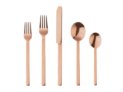 Jednotlivé příbory STILE BY PININFARINA BRONZE, lesklá bronzová (Jednotlivé kusy Čajová/kávová lžička)