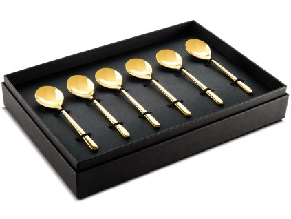 86711 sada 6 espresso lzicek linea oro leskla zlata