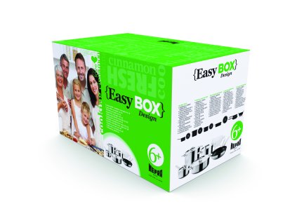 Easy Box Design, sada pro 6 osob, Mepra