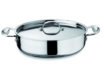 Pánev 26 cm se 2 uchy a poklicí GLAMOUR DIAMOND, Mepra