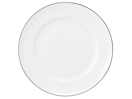 Königlich Tettau Classique Noir Mělký talíř 27 cm