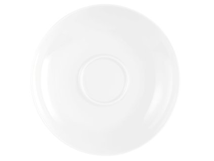 Königlich Tettau Champs Élysées Weiss Čajový / kávový podšálek 15,5 cm