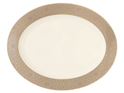 Saphir Diamant Mezquita Oválný podnos 35x28 cm, Königlich Tettau