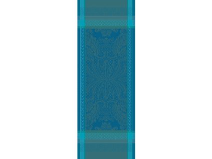Běhoun 54x149 cm ISAPHIRE EMERAUDE, zelená, Garnier Thiebaut