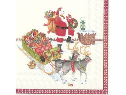 Winter Specials Santa na střeše 33x33cm, Villeroy & Boch