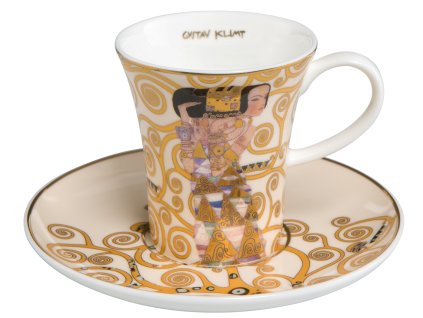 Goebel Klimt Espresso šálek s podšálkem Očekávání