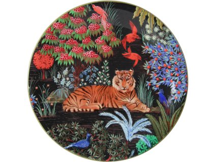 1853ADE402 Assiette dessert Tigre