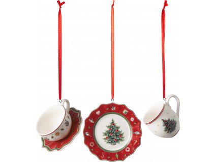 Villeroy & Boch Toy's Delight Decoration ozdoby snídaňová sada 3 kusy