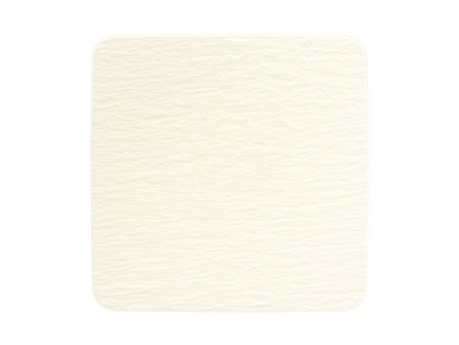 Čtvercový podkladový talíř MANUFACTURE ROCK BLANC, bílá Villeroy & Boch