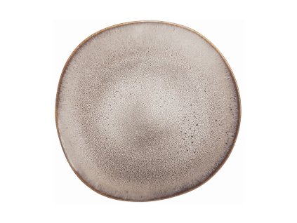 Mělký talíř LAVE BEIGE, béžová, Villeroy & Boch