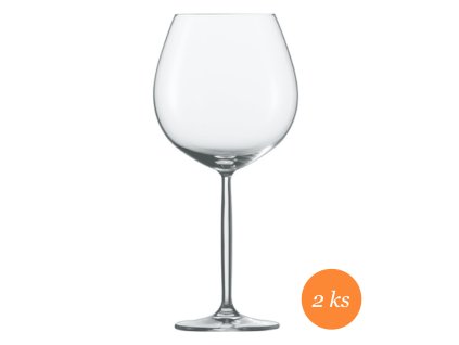 Schott Zwiesel Diva Burgundy velká, 2 kusy
