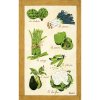 Legumes Verts utěrka 50x80 cm, Beauvillé