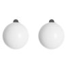 102593 2 klipsy bianco bila ballsmania