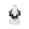 B116POP Bracciale PopBalls #BallsMania by MirtaBijoux Colore 002 Nera pioggia Malva&Vaniglia