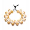 C206POP Collana PopBalls #BallsMania by MirtaBijoux Colore 003 Bianca Pioggia GoldenOlive&SpiceRoute