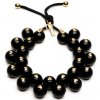 C206SYM #BallsMania by MirtaBijoux SymBalls Nero Cuore Oro