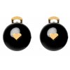 O154SYM #BallsMania by MirtaBijoux SymBalls Nero Cuore Oro