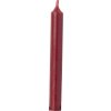 IHR Tenká tmavě červená svíčka 11 cm