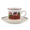 Kávový šálek a podšálek DESIGN NAIF  Villeroy & Boch