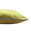 Povlak na polštář VELOURS UNI LICHEN-TITANE, šedá  Garnier Thiebaut