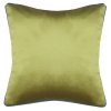 Garnier Thiebaut VELOURS UNI LICHEN-TITANE Povlak na polštář