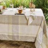 Metrový textil s ochranou proti ušpinění MILLE DENTELLES NATUREL, béžová, Garnier Thiebaut