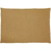 IHR LINEN UNI jantarově žlutá prostírka 33 x 48 cm