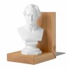 Seltmann Manufakturen Porcelánová zarážka na knihy Busta Goethe