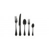 Jednotlivé příbory DOLCE VITA ICE ORO NERO, matná černá  Mepra