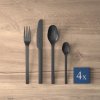 Sada příborů 16ks MANUFACTURE ROCK, černá  Villeroy & Boch