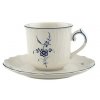 Kávový šálek a podšálek OLD LUXEMBOURG, modrá  Villeroy & Boch