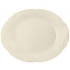 Seltmann Weiden Rubin Cream Uni Oválný podnos 31 cm