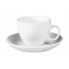 Cappuccino šálek s podšálkem 0,23 ltr. V.I.P., bílá  Seltmann Weiden