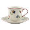 Espresso šálek a podšálek PETITE FLEUR, červená  Villeroy & Boch