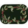 Podnos malý 20.5 x 14.5 cm LEANDER, tmavá zelená  IHR
