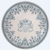 Gien LES DEPAREILLEES BLEU Podložka pod sklenici Blason