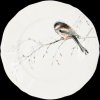 Gien LES OISEAUX DE LA FORET Pečivový talíř mlynařík