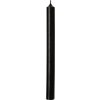 IHR Karamelově černá cylindrická svíčka 25 cm