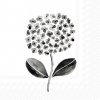 Malé ubrousky 25x25 cm ALL ABOUT BLACK AND WHITE, IHR