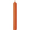 IHR oranžová cylindrická svíčka 18 cm