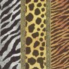 IHR ANIMAL PRINT gold velké ubrousky 33x33 cm