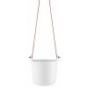 Samozavlažovací závěsný květináč Clay white  Eva Solo