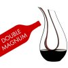 Dekantér dvojitý Magnum 3,0 lt. AMADEO černá červená  Riedel
