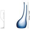 Riedel CORNETTO CONFETTI Dekantér BLUE
