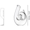 Riedel CURLY Dekantér CLEAR
