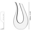 Riedel BLACK TIE Amadeo Dekantér 1,50 ltr.