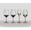 Sklenice na bílé víno Riesling FATTO A MANO, černá  Riedel