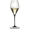 Sklenice na šampaňské víno FATTO A MANO, černá, Riedel