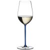 Sklenice na víno Riesling / Zinfandel FATTO A MANO, tmavá modrá  Riedel